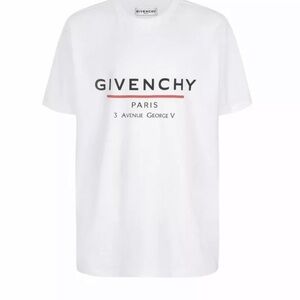 Givenchy White Graphic T-Shirt